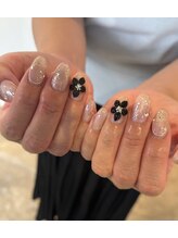 お花ネイル