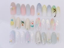 ネイルサロンアンドジュエリー アリュール(ALLURE)/8月の定額デザイン☆彡