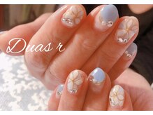 デュアスアール チャンドラ(DuasR chandra)/お花ネイル