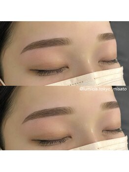 ルミシア トウキョウ 福岡天神店(LUMICIA. TOKYO)/平行アーチ美眉/アイブロウWAX