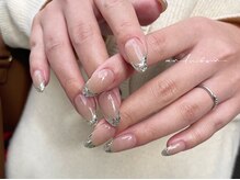 アンルボネイルアイラッシュ(anlubon)/キラキラ！ガラスフレンチ