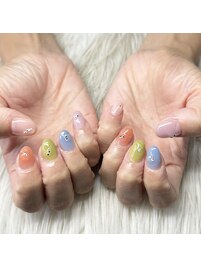 カラフルネイル
