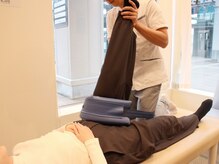 アイキュア鍼灸接骨院 みのおキューズモール(iCure鍼灸接骨院)/ストレッチで筋肉を緩める☆