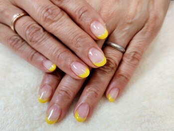 プレジール ラ・ルー(Plaisir La・Ru-)/カラーフレンチネイル