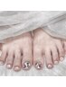 【Jrネイリスト限定】初回☆フット親指アート ¥7150→¥4950
