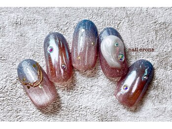 マグ×グラデ夢かわネイル