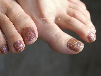 グレースネイルファクトリー(grace'nail factory)の写真/【巻き爪でサンダルを諦めていた方へ】フットシーズン到来♪ネイルでおしゃれしながら緩和ケア◇