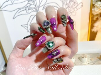 ワン プラス(ONE PLUS)/呪術廻戦ネイル