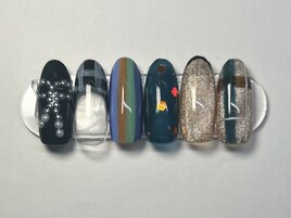 チェック★リボン★パール★ホロ