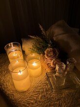 レミュービューティー(Remieux beauty)/施術中は、照明を暗くリラックス