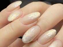 エムネイル(M nail)/ラメグラデーション