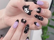 ピーチネイル 大塚(Peach Nail)/チップ長さだし持ち込みデザイン