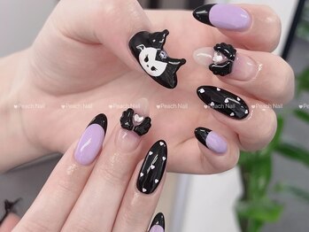 ピーチネイル 大塚(Peach Nail)/チップ長さだし持ち込みデザイン