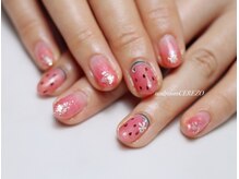 ネイルルーム セレッソ(CEREZO)/スイカネイル