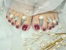 【秋割/Foot】フラッシュネイル ¥7.000 → ¥6.500