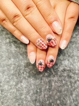 アオヤマ ミュー(AOYAMA μ)/冬に人気のツイードデザイン