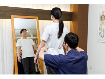 エスボディジャパン(S-BODY JAPAN)/徹底的な姿勢分析