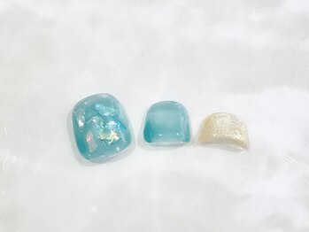 アトリエ メルシー 代々木(atelier merci)/【リゾート】シースルーネイル