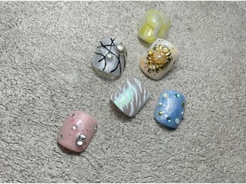 ネイル マックスケリー 神戸(MAXKELLY)/親指アートコース