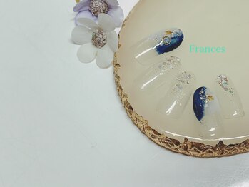 フランセス(Frances)/新作　塗りかけネイル