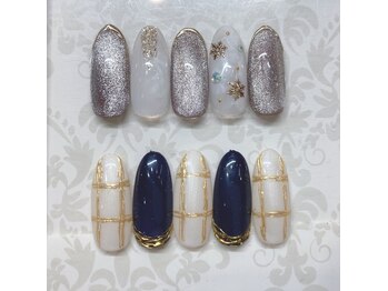 ティーエヌ 本厚木店/冬ネイル☆6500円【7150円税込】