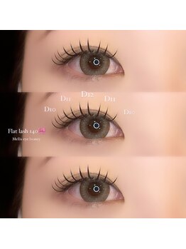 メリス(Mellis)/フラットラッシュ140本