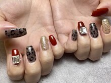 ジェムネイル(Jem Nail)/シースルーレオパード