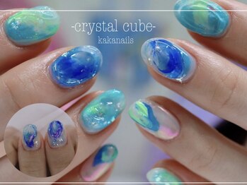 カカネイルズ(Kaka nails)/クリスタルキューブ