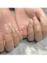 ネイルズ ヒマワリ(Nails Himawari)/【松田担当】定額ニュアンスart