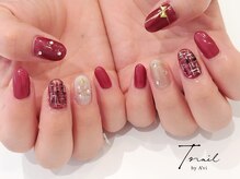 ティーネイル/クリスマスネイル