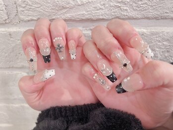 ジューシーネイル 天神店(Juicynail)/ドット柄ネイル