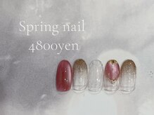 キャンアイドレッシー 草加店(Can I Dressy)/春ネイル