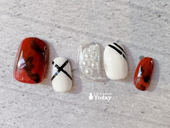 ネイルサロン トゥデイ 心斎橋店(Today)/Simple plus art¥9300→¥5800