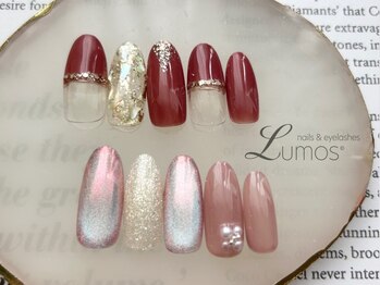 /ニュアンスネイル/ラメネイル