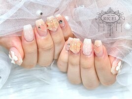 リボンチークデザイン♪