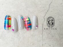 エアフォルク 銀座(ERFOLG)/新色！ネオンカラーチェック☆