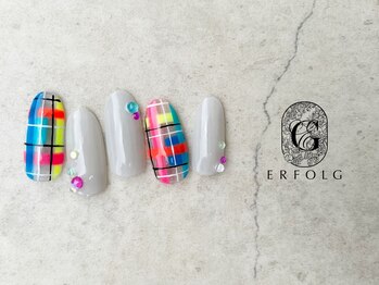 エアフォルク 銀座(ERFOLG)/新色!ネオンカラーチェック☆