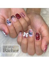 エスフィーネイルサロン リシェル(Esfy nailsalon Richer)/バレンタインネイル