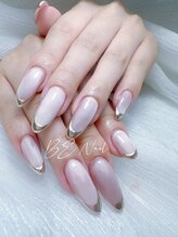 ビーネイル 新松戸(BE NAIL)/マグネットミラーフレンチ