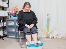 リラクゼーション ほぐしの環/施術の様子