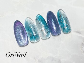 ニュアンス×マグネットネイル