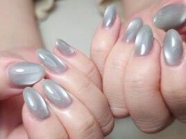 ブルーマグネットネイル