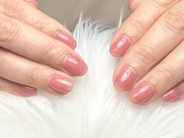 春カラーでオフィスネイル♪