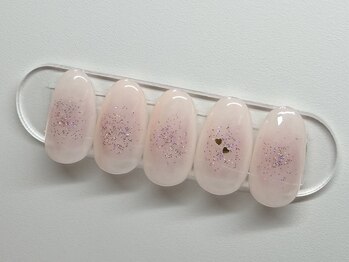 ホリーホック ネイル 仙台泉(HollyHock Nail)/チークネイル