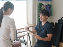 ピース(Peace)の雰囲気（カウンセリングで身体状態をチェック）