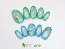 エリクサーネイル 池袋(Elixir Nail)/定額a シンプル/クーポン使用