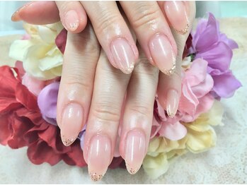 ダブルネイル(Double Nail)/【多田】ヌーディーネイル