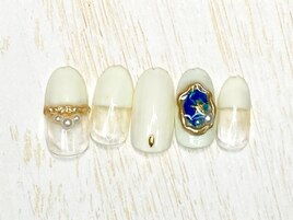 プチアート定額ネイル￥6980