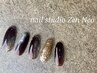 《nail/hand》定額デザインコース ¥7800 *フォトギャラリーに掲載中*