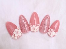 オリ('oli)/フラワーネイル３Dネイル